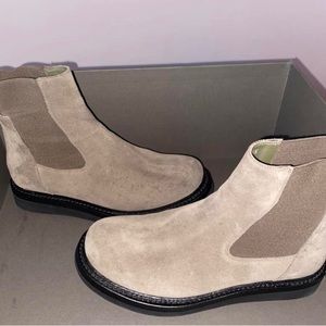 Suade Rick Owens booties